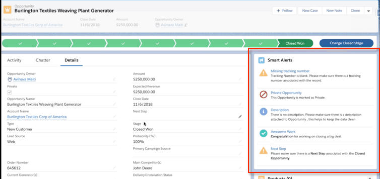 Smart Alerts