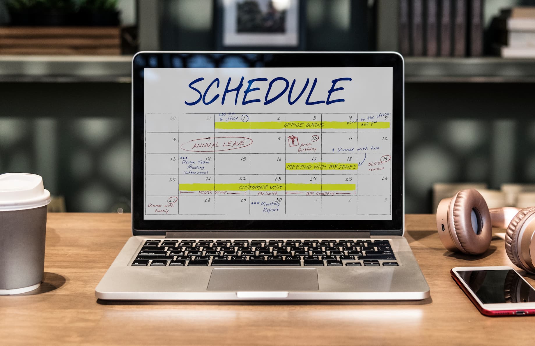 monthly marketing calendar