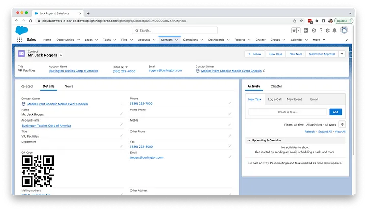 Salesforce Admins: Make QR Codes and Barcodes in Salesforce
