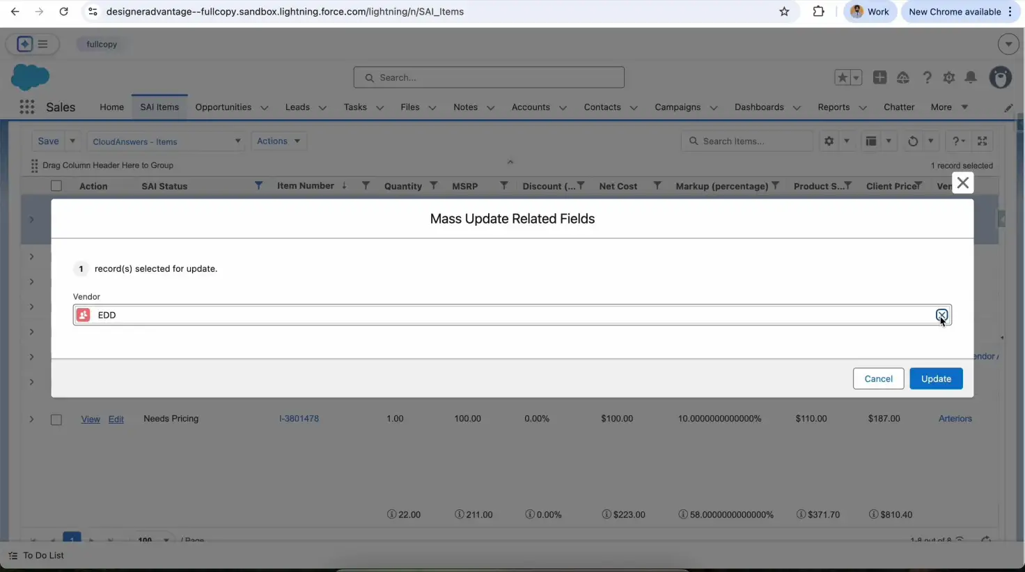 Fast Inline Editing Lists with LWC and Conga Grid
