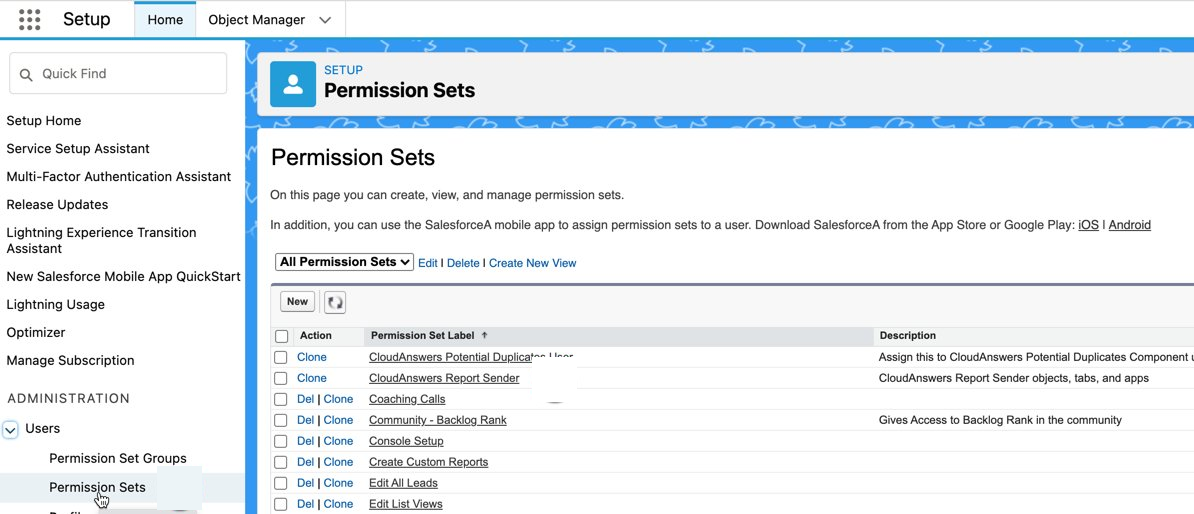 Salesforce Report Permissions